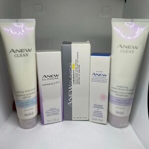 NEW Avon ANEW Beauty Lot *Discontinued* 5 FULL SIZE Products